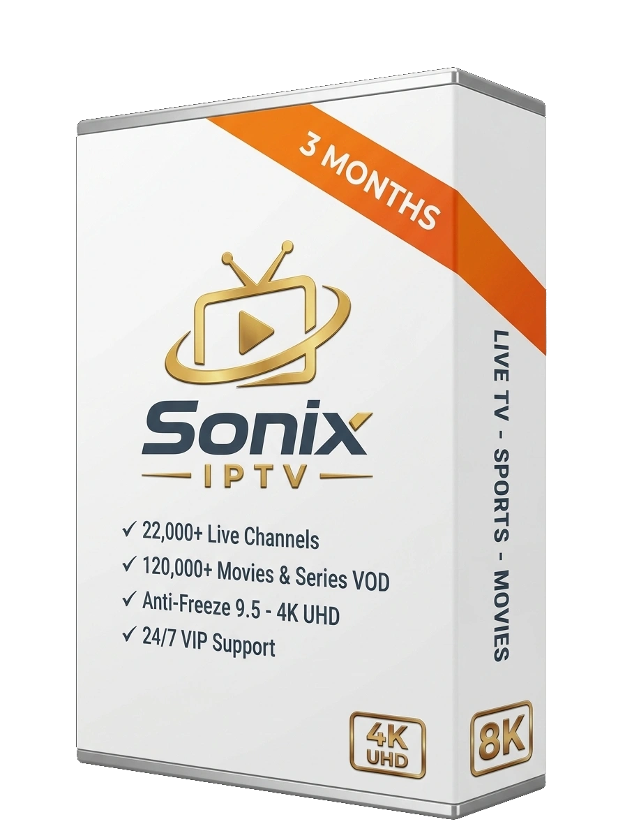 Sonix IPTV 3 MONTHS 3D Package Box
